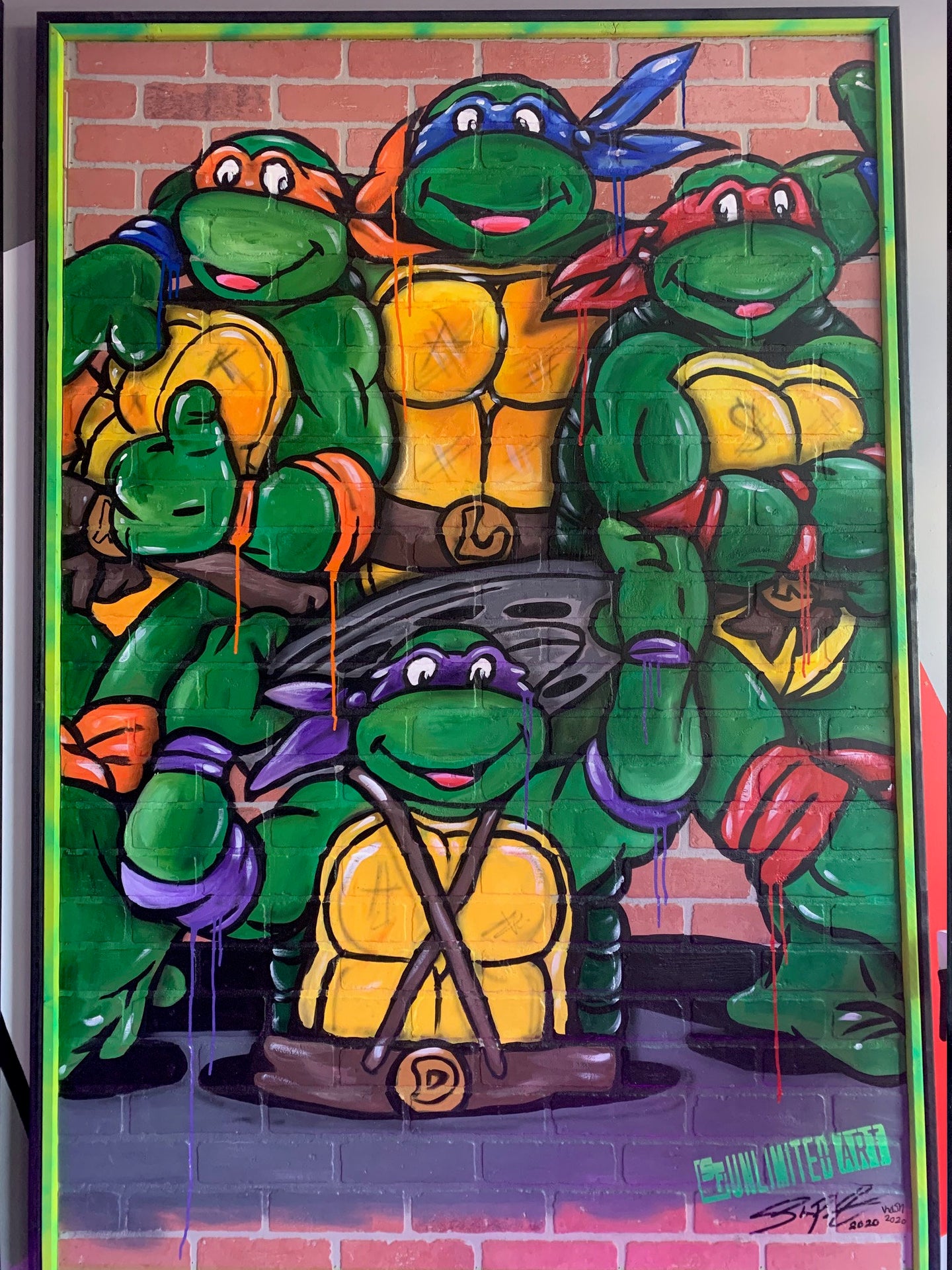 UnlimitedART Teenage Mutant Ninja Turtles Print