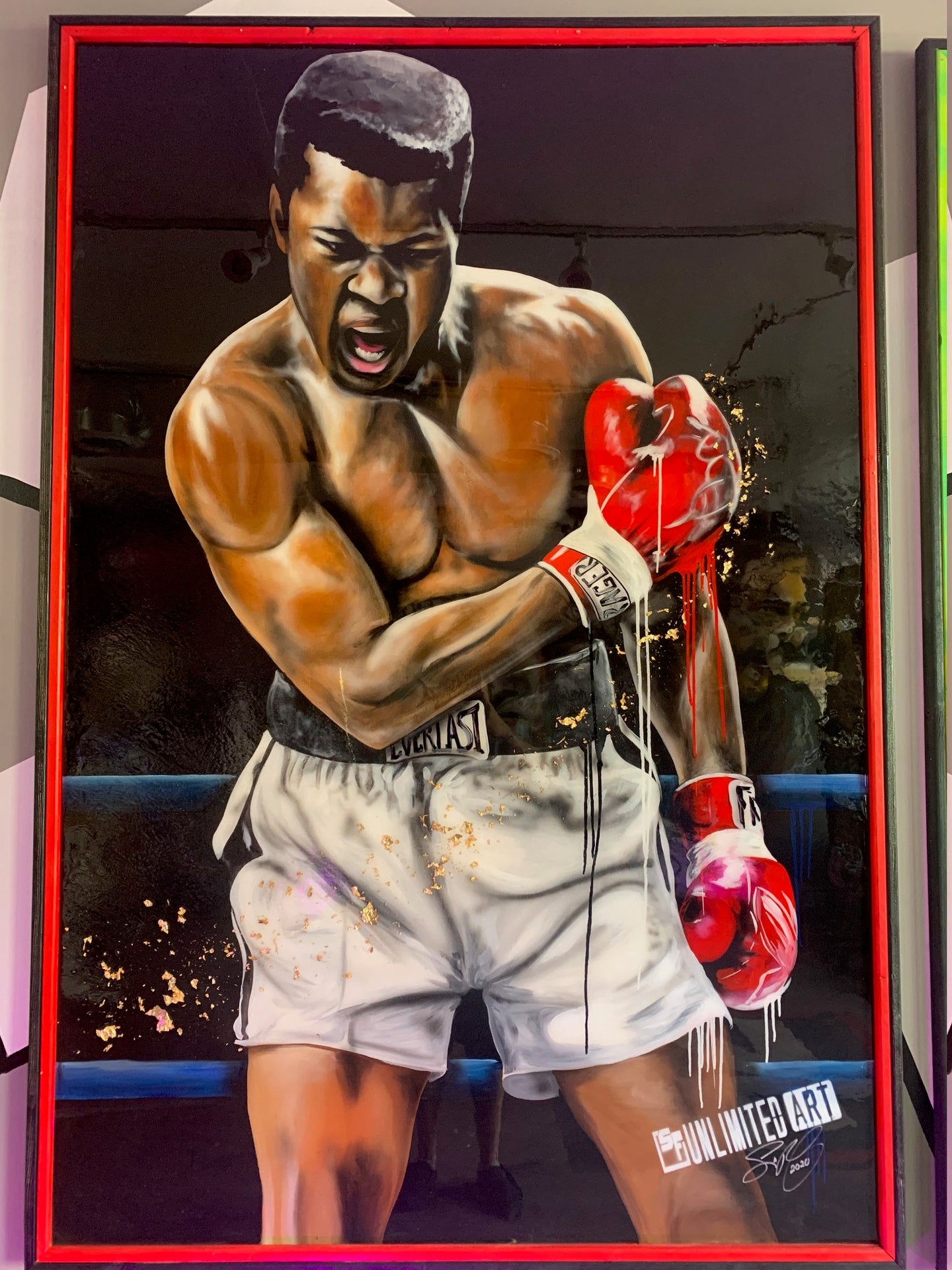 Unlimited ART Muhammed Ali Print